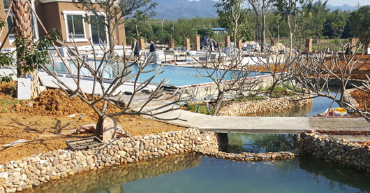 龍門沙逕私家泳池建設配套設備