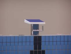 游泳池出發(fā)臺(tái)底座定位